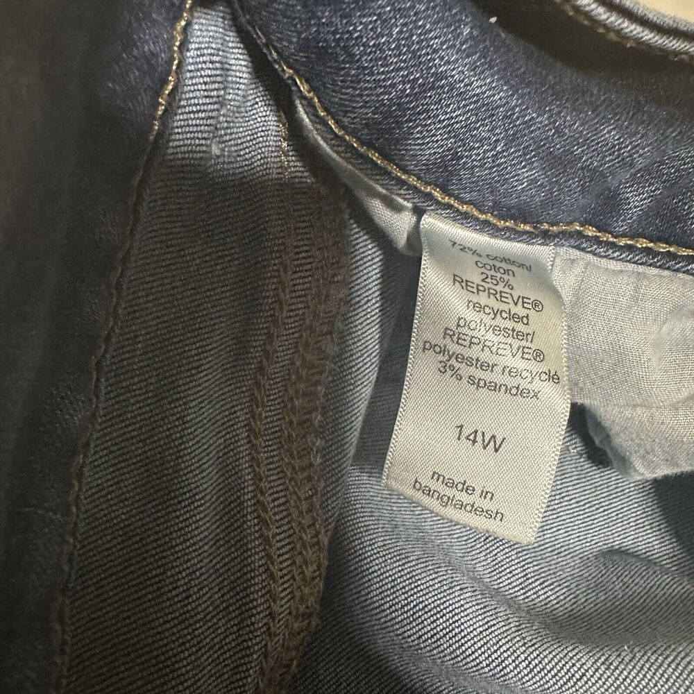 M Jeans by Maurices‎ Sz 14W Women's Skinny Jeans Mid Rise - Picture 9 of 14